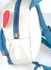 Kids Cartoon Pattern Backpack 5.9 Inches White/Red/Blue