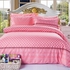 3 Or 4pcs Dot Pattern Paint Printing Cotton Blend Bedding Sets Single Twin Queen Size