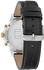 Tommy Hilfiger Watch for Men, Automatic Movement, Analog Display, Black Leather Strap-1710474