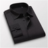 Men's Formal Corporate Quality Plain Black Long Sleeve Shirt