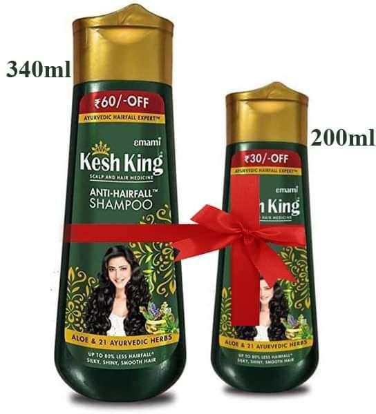 Emami Kesh King Anti Hair Fall Shampoo - 340 Ml+200Ml