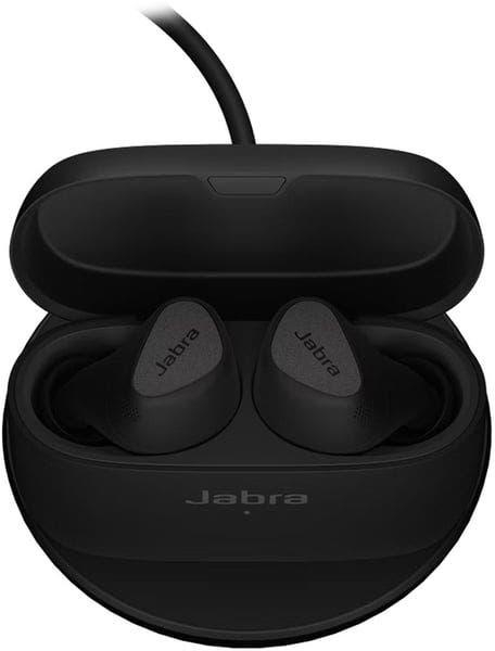 Jabra Connect 5 True Wireless Earbuds With Wireless Charging Pad Titanium Black