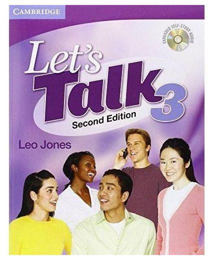 Generic Let's Talk 3 Second Edition by Leo Jones - Mixed Media