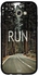 غطاء حماية لهاتف سامسونج جالاكسي A7 2017 مطبوع عليه كلمة Run