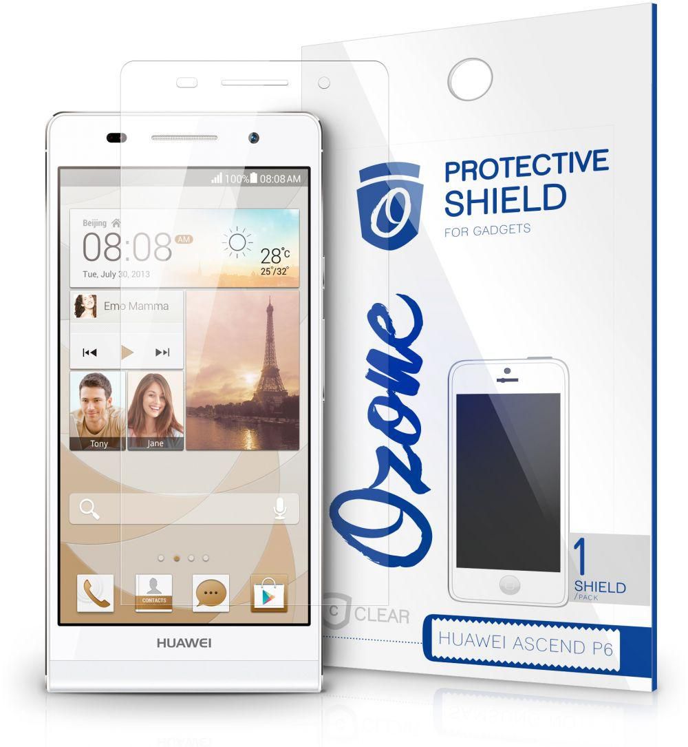 Ozone Crystal Clear HD Screen Protector Scratch Guard for  Huawei P6