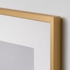 LOMVIKEN Frame - gold-colour 32x32 cm