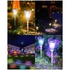 LED Solar-powered Outdoor Light For Pathways -8 PCS