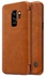 Nillkin Samsung Galaxy S9 Qin Flip Series Leather Case Cover- Brown