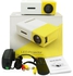 Generic LED Mini Home Projector HD 1080P HDMI USB Projector Media Player - yellow & white