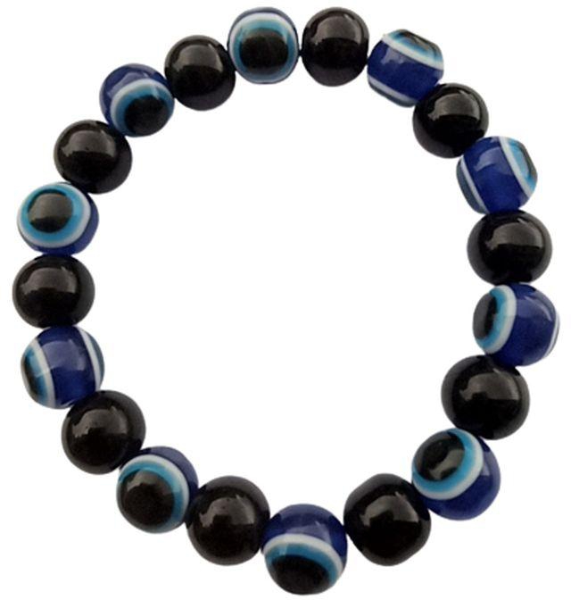 Turkish Fortified Goodluck Blue Eyes Bracelet Beads 3pic