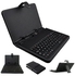 7 Inch Tablet Cover Case (black) With Keyboard compactible for xtouch, wintouch, touchmate extra