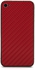 Slickwraps Carbon Red Fiber Wraps for iPhone 5