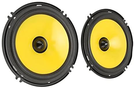 2pcs Car Speakers, 6 Inch 600 Watt Max 2 Way 4 Ohm Coaxial Car Door Speakers, Professional Speakers Car Stereo Coaxial Speakers System for Vehicle Truck