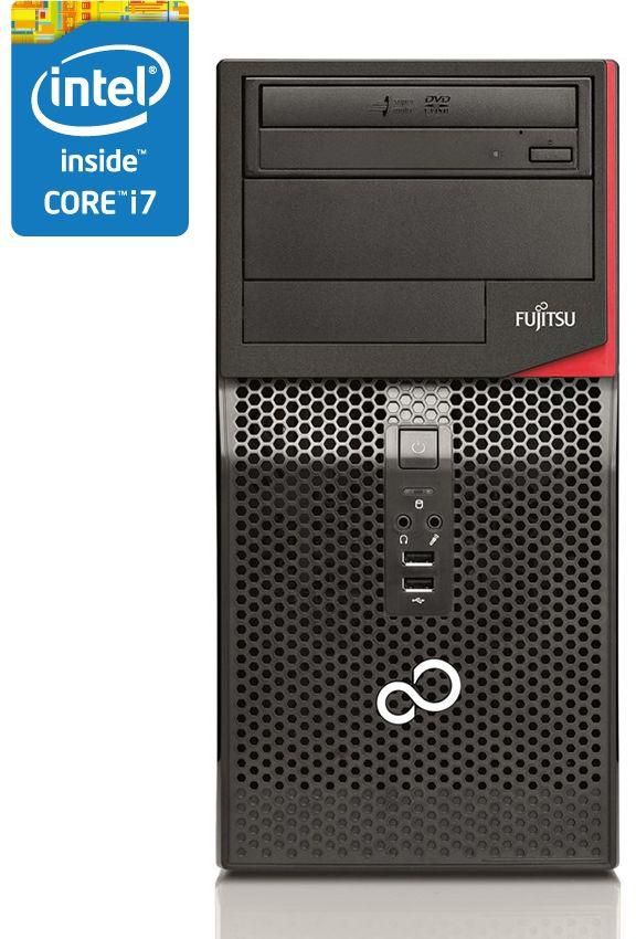 Fujitsu ESPRIMO P420 E85+ Mini Tower Desktop - Intel Core i7 - 4GB RAM - 500GB HDD - Intel GPU - DOS