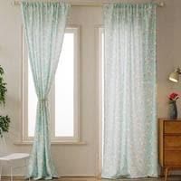 Deals For Less - Floral Design, Window Curtain Set of 2 Pieces