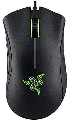 Razer DeathAdder Essential Wired Gaming Mouse 6400DPI Optical Sensor 5 Independently Programmable Buttons Ergonomic Design(Black)