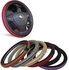 Car Steering Wheel Cover y: Heat and cold resistant.Suitable Scope: Applicable to the most car steering wheels in the market, four seasons general, let your car take on a new look.