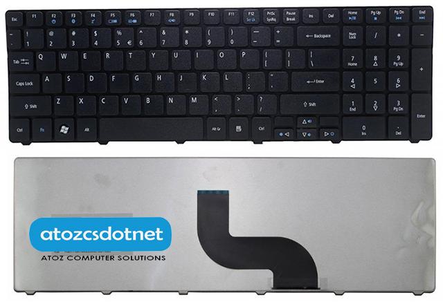 Acer Aspire 5740 5742 5742G 5742Z 5810 5810T 5536 Laptop Keyboard (Black)