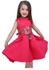 Vacc Mitun Embroidery Peony Evening Dress - 7 Sizes (Pink)