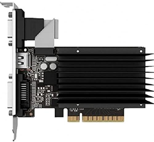 باليت بطاقة رسومات جيفورس GT 730 صامتة 2GB DDR3 نفيديا (PCI اكسبرس 2.0، HDMI، DVI-D، VGA، 64 بت)، NEAT7300HD46H