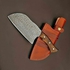 Handmade Damascus Steel Chef Cleaver Chopper Knife Rose Wood Handle Full Tang Special Chef Kitchen Knife Camping Hunting Outdoor Knife