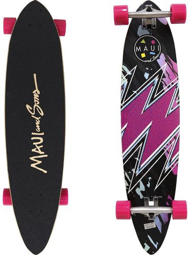 Maui & Sons Camo Riot Pintail Skateboard