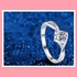 925 Silver Ring female couple ring multifunctional platinum plated on-site open ring a pair of bride and groom wedding ring Lover Gift