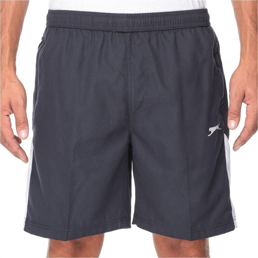 Slazenger S009129C Banks Flat Front Shorts for Men - S, Navy