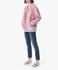 Neon Pink Sequins Bomber Jacket