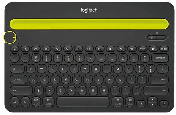 Logitech K480 Multi-device Bluetooth 3.0 Wireless Keyboard