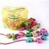 Generic Early Education Cognitive String Toys Animal Heart Letters Numbers Beads