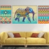 Home Art Tableau تابلوه مودرن للحائط , ,تصميم الفن الافريق ,الفيل,تصميم يناسب جميع الديكورات -3قطع