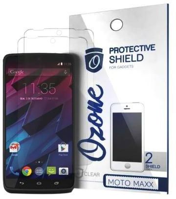 Crystal HD Screen Protector Scratch Guard For Moto Maxx Clear