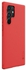 Nillkin Case for Samsung Galaxy S22 Ultra (6.8" Inch) Super Frosted Shield Pro Hard Back Soft Border (PC + TPU) Shock Absorb Cover Raised Bezel Camera Protect PC Without Logo Cut Red