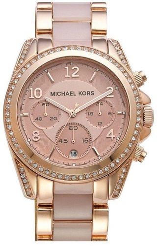 Michael Kors MK5943 Blair Rose Golden Glitz Chronograph Ladie's Watch price  from souq in Saudi Arabia - Yaoota!