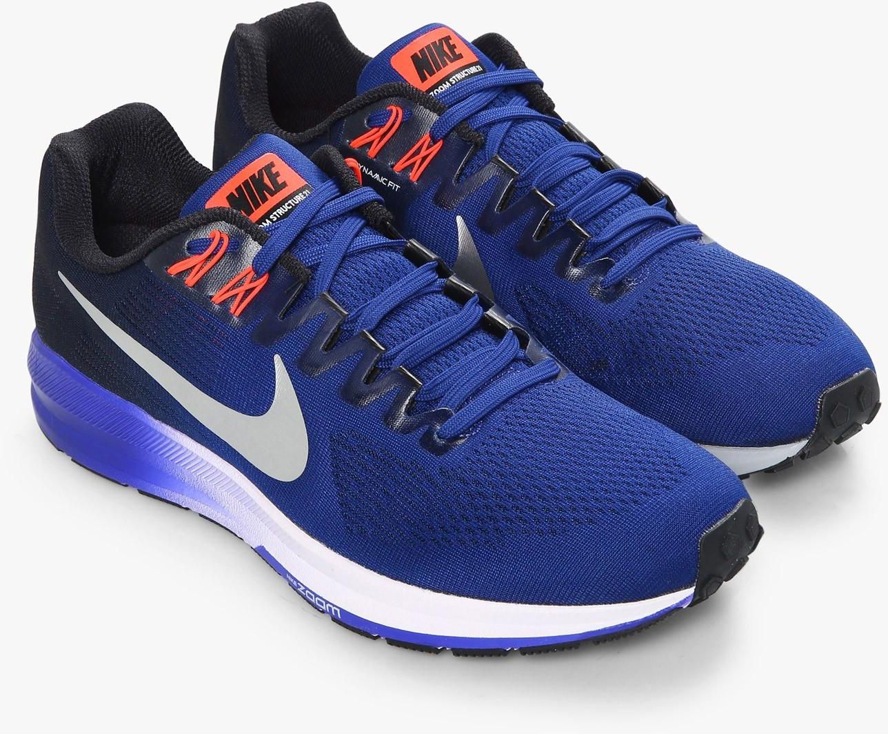 Blue Air Zoom Structure 21 Running Shoes