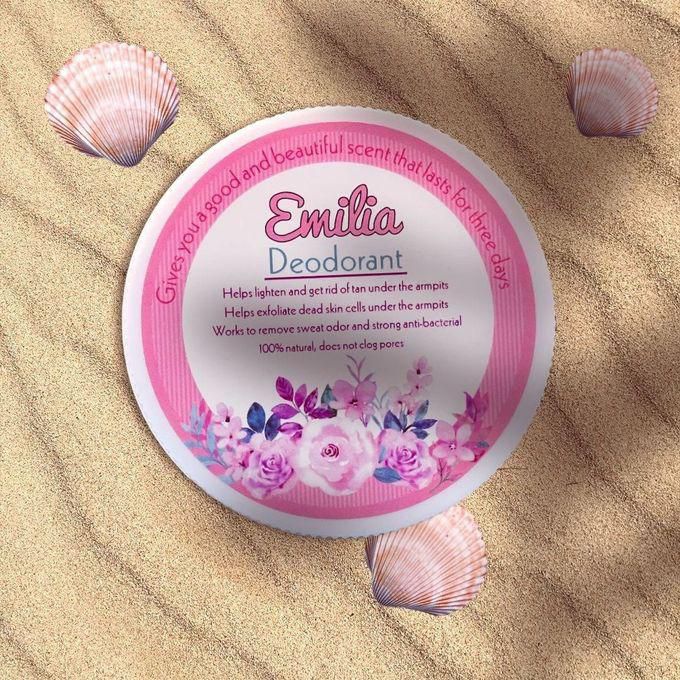 Emilia Deodorant Cream In Oud Scent Anti-Bacterial