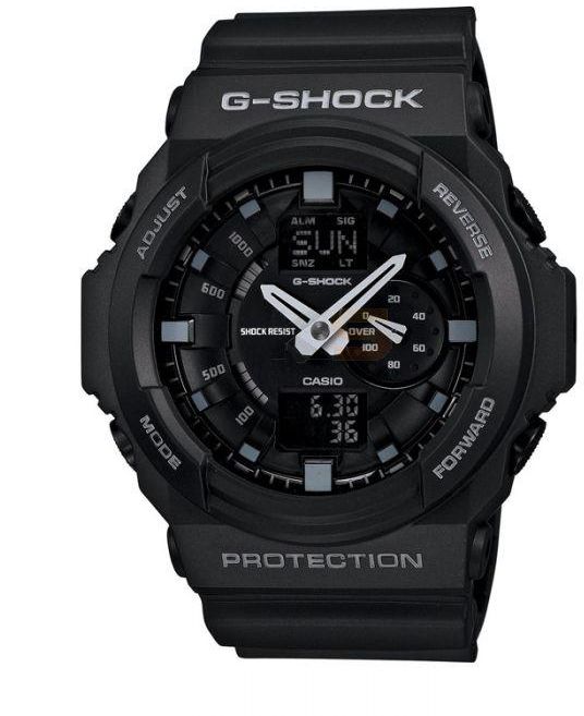 Casio G-Shock Standard Analog-Digital Watch (GA-150-1ADR) Black Strap Black Dial