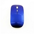 Ultra-thin 2.4Ghz Wireless Mouse Super Slim 1600DPI Ajustable Optical USB Receiver Gaming Mice For Computer Laptop PC(Blue)
