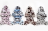 اوهانا مجموعة ملابس الشتاء - تي شيرت هودي مخملي مرجاني باكمام للقطط والكلاب - ازرق مقاس S، Pcw0011/05