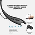 Mpow Upgraded Jaws Gen5 Bluetooth Headphones V5.0 Bluetooth Neckband Headset - 18H Playtime - Bluetooth Magnetic Earphones W/Call Vibrate & CVC 6.0  - Noise Cancelling Microphone - Wireless Neckband - Black