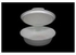 Ramadan Disposable Foam 1/2 Kilo Plates With Lids 75 Pieces