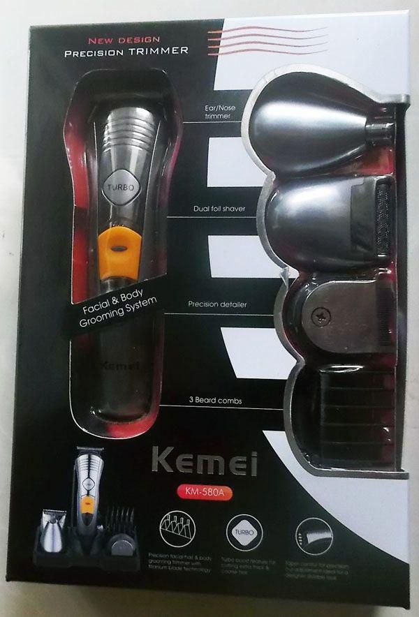 Kemei 7-in1 Complete Facial & Body Grooming System