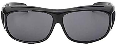 نظارات شمس عالية الدقة مضادة للوهج - عدسات مستقطبة باللون النحاسي والاصفر للقيادة الليلية , للكبار من الجنسين