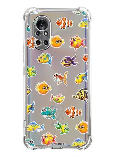 Shockproof Protective Case Cover For Huawei nova 8 5G Fish Pattern