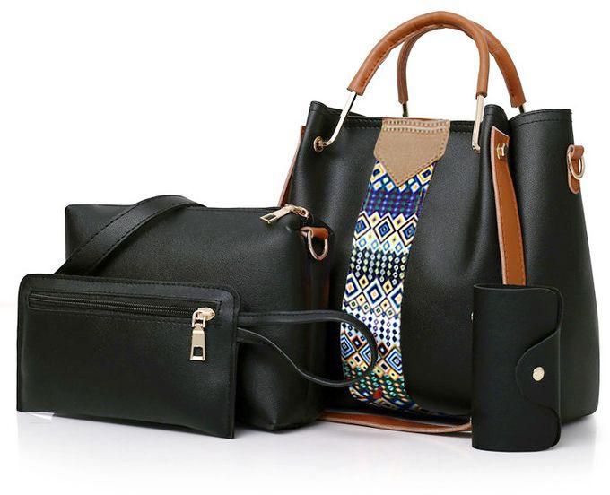 4 In 1 Women Bag Handbag Crossbody Bag Underarm Bag