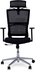 Pan Emirates Home Furnishings Unimesh Office High Back Chair Mesh And Fabric Black