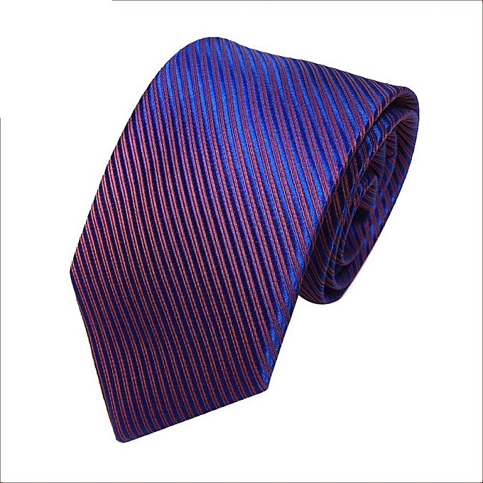 Eissely Mens Classic Jacquard Woven Striped Necktie Men's Tie Party Wedding Tie