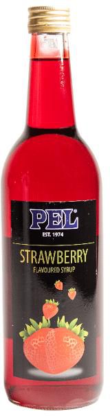 Pradip PEL Strawberry Flavoured Syrup - 750ml