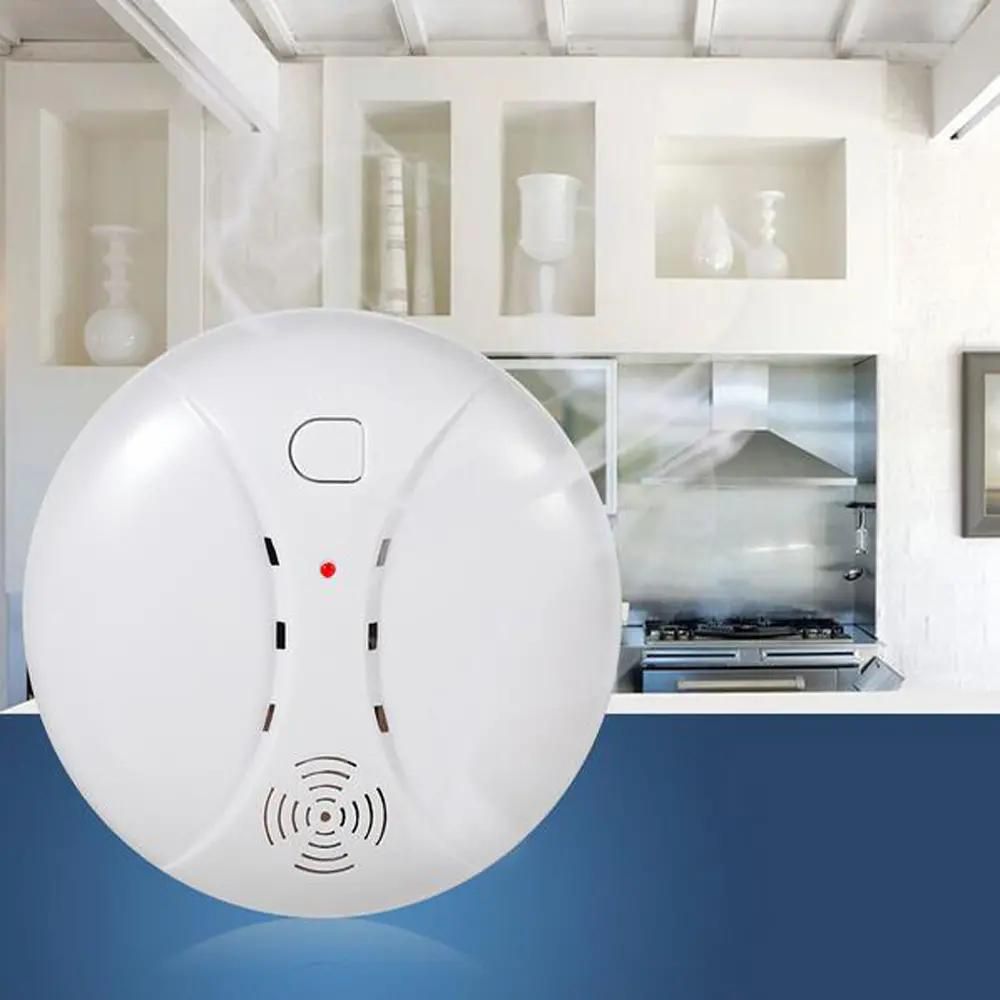 Smart 433MHz Wireless Smoke Detector Fire Alarm Sensor For Home Security Guarding Alarm Systems